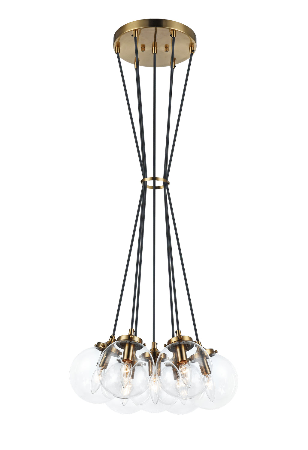 Suspension 7 lumières | The Bougie