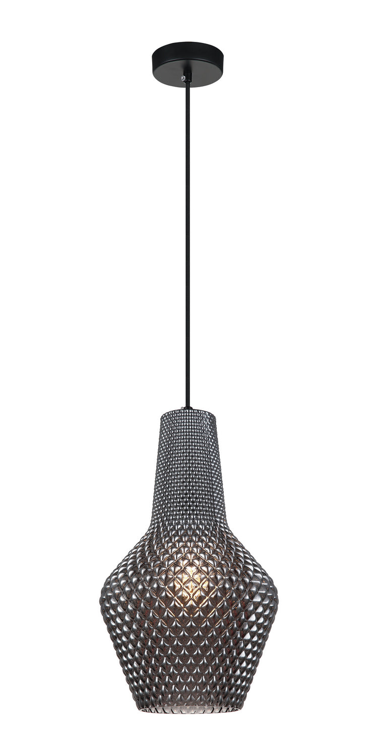 Suspension 1 lumière | Quilted Gem