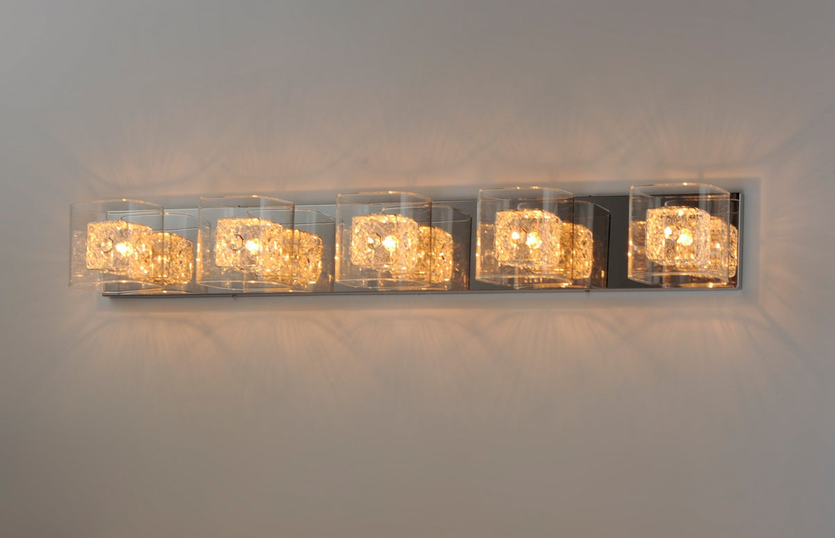 Applique de vanité 5 lumières | Gem
