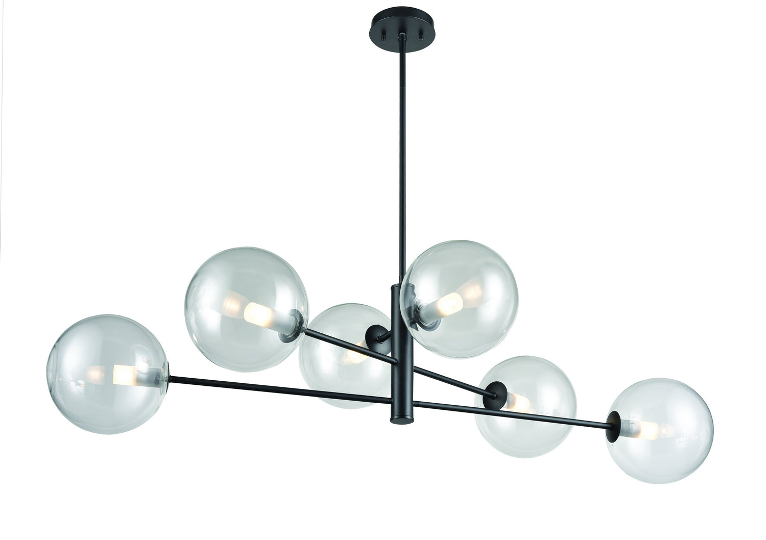 Suspension linéaire 6 lumières | Courcelette
