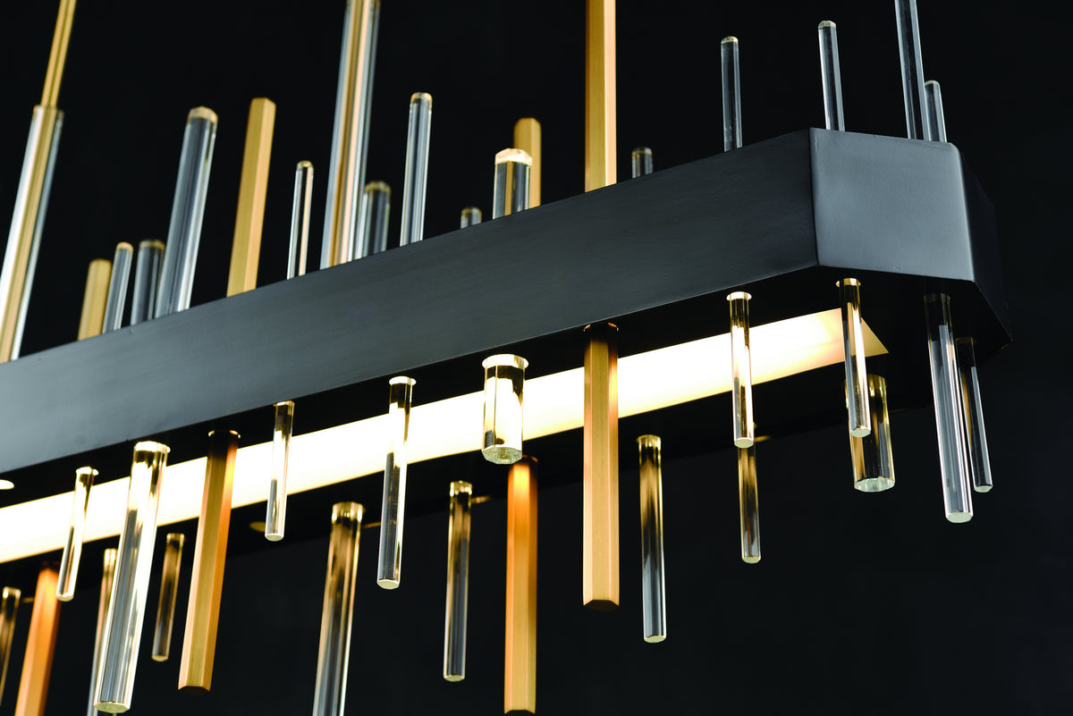 Suspension linéaire DEL | Crystal Boulevard