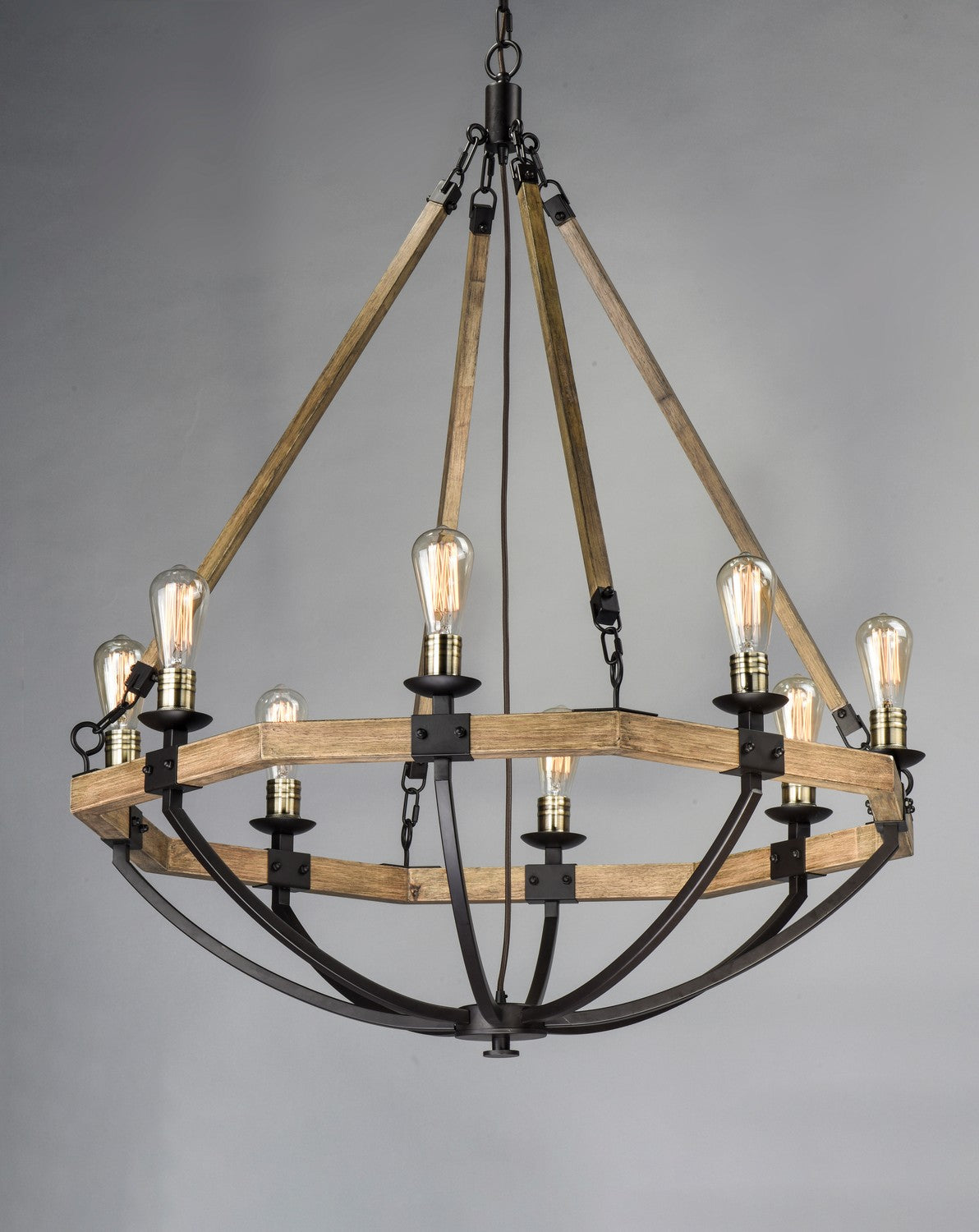Lustre 8 lumières | Lodge