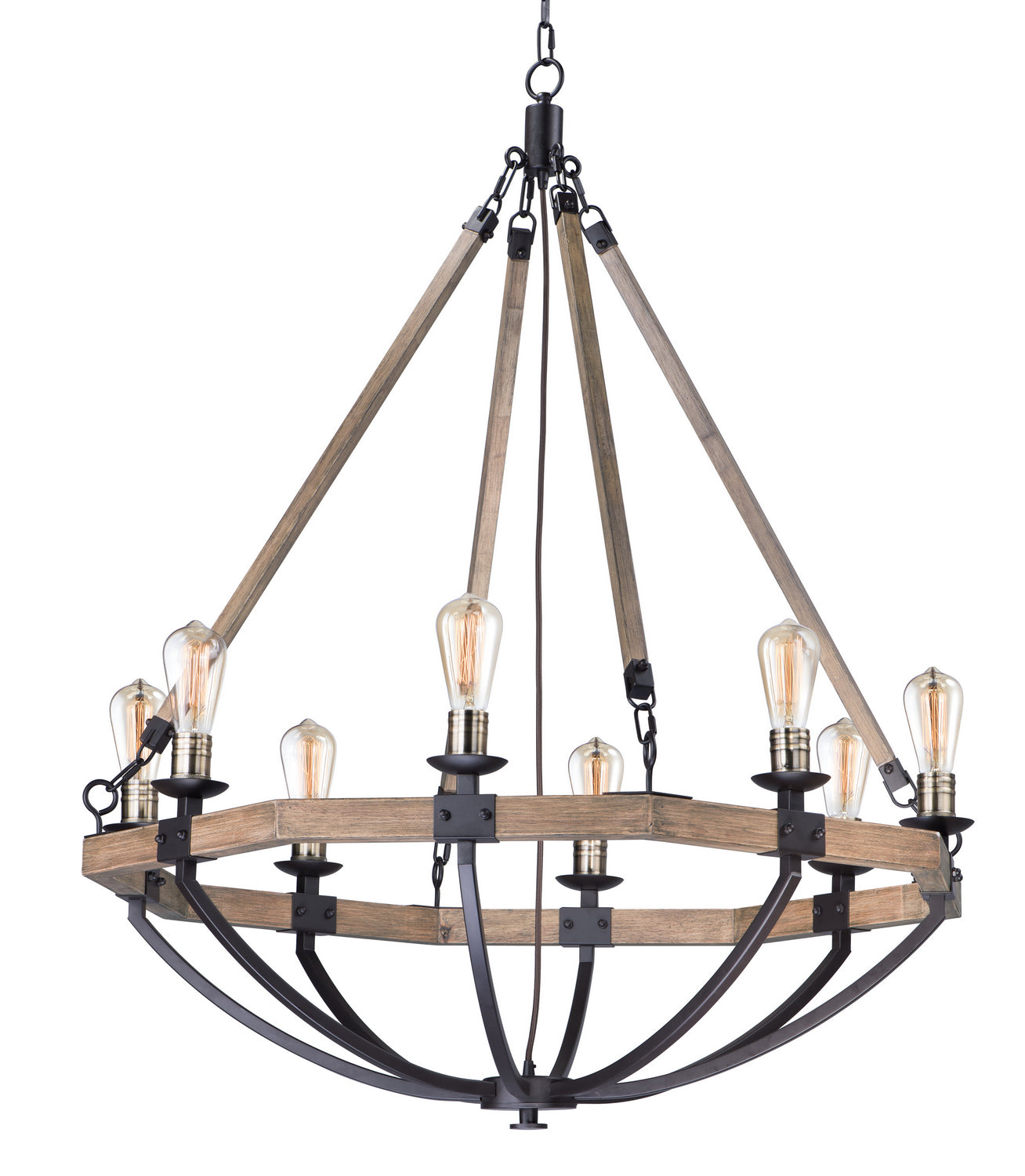 Lustre 8 lumières | Lodge