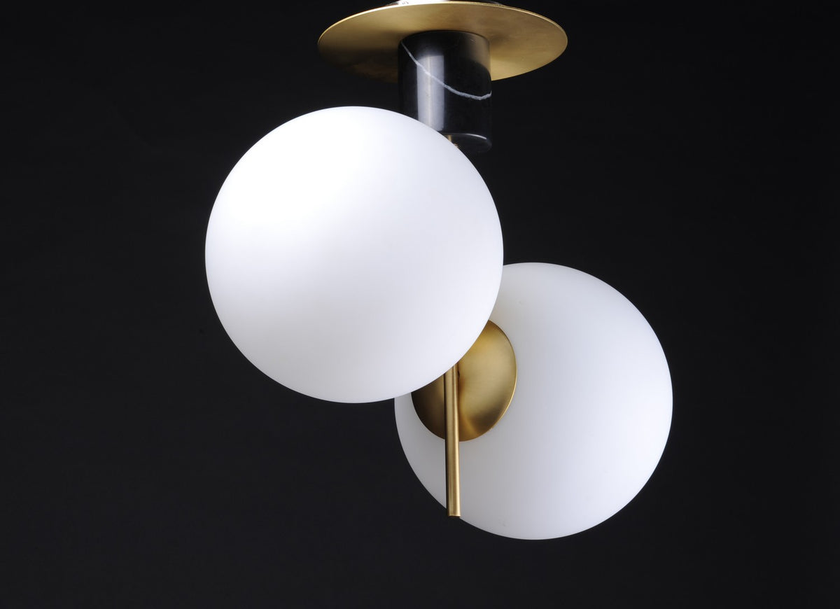Semi-plafonnier 2 lumières | Vesper