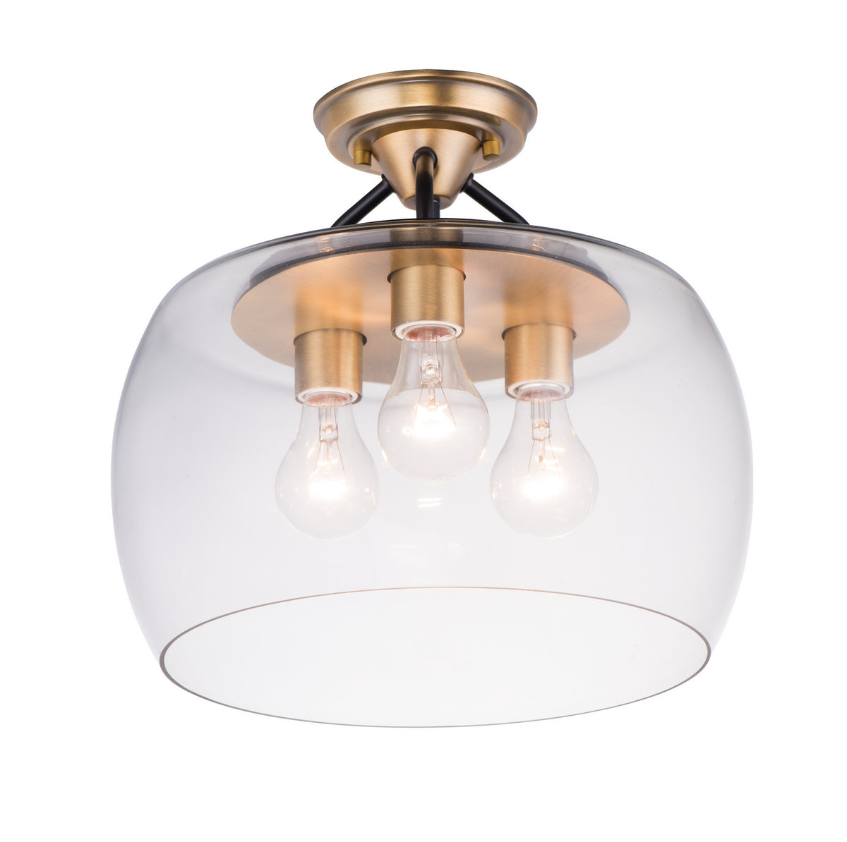 Semi-plafonnier 3 lumières | Goblet