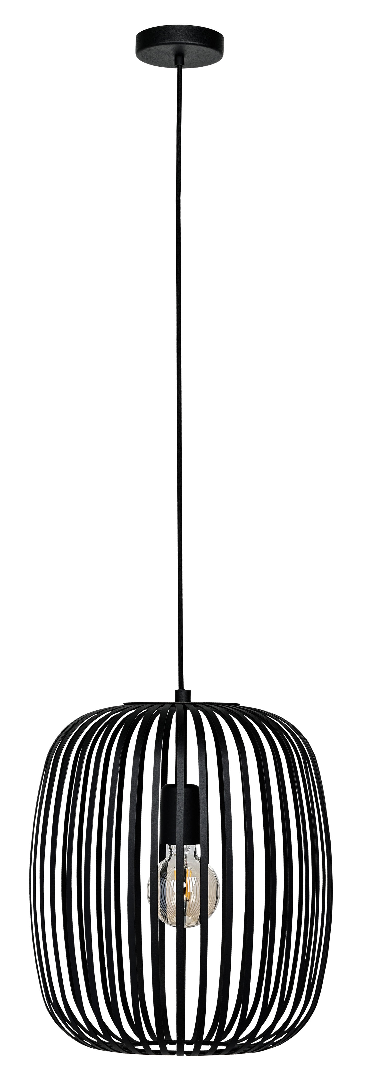 ROMAZZINA Suspension Noir - 900494A | EGLO