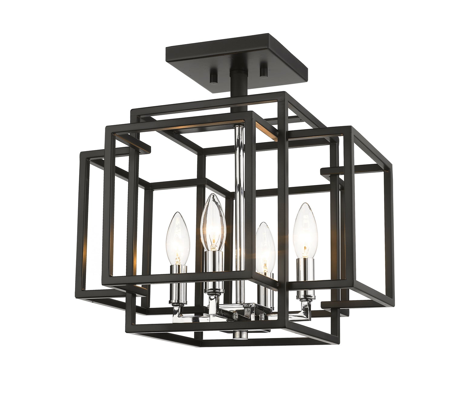 Semi-plafonnier 4 lumières | Titania