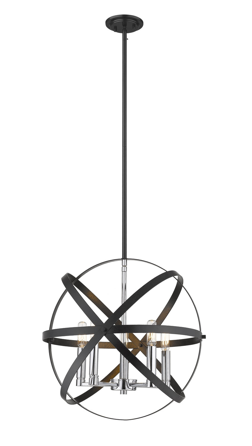 Suspension 5 lumières | Cavallo