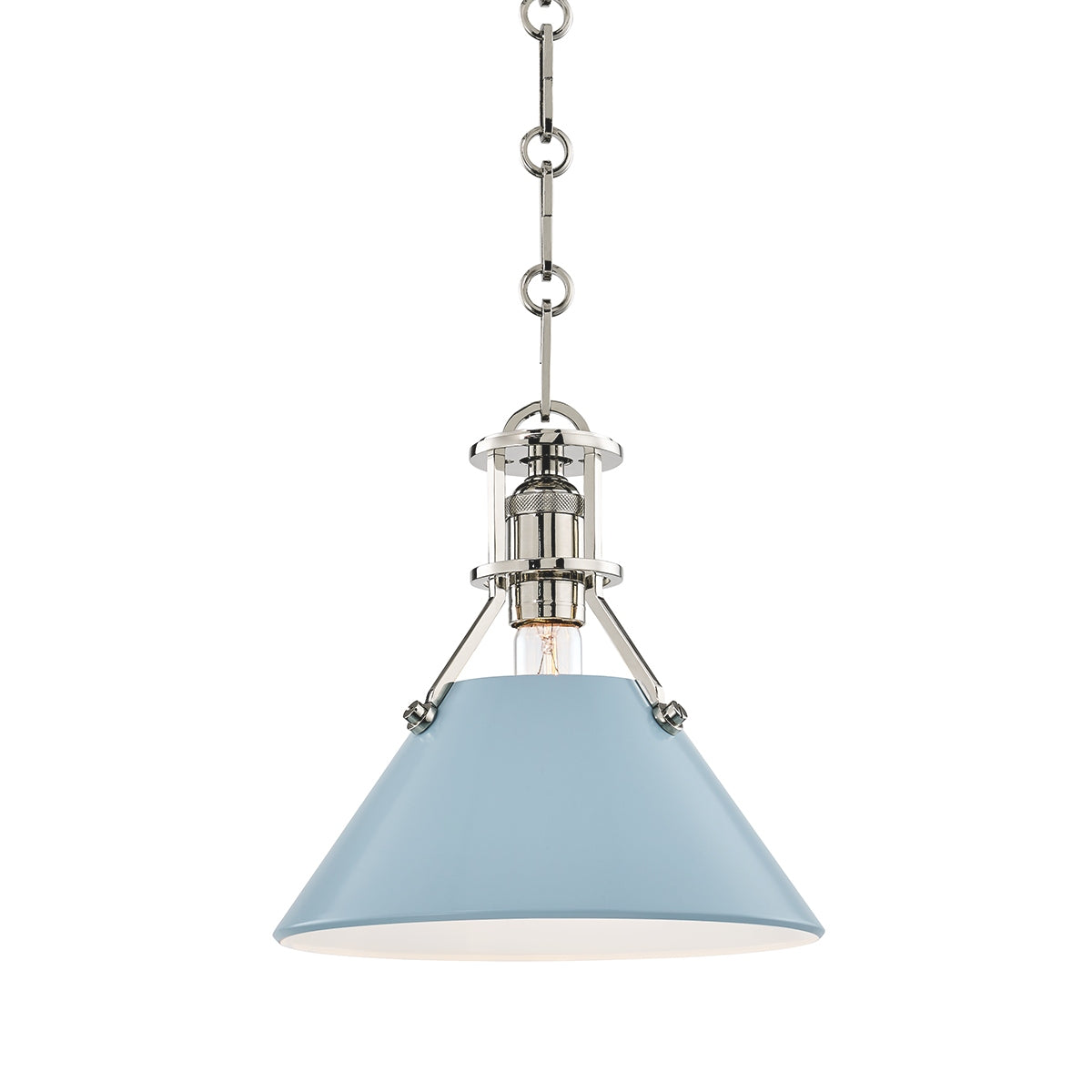 Suspension 1 lumière | Painted No. 2