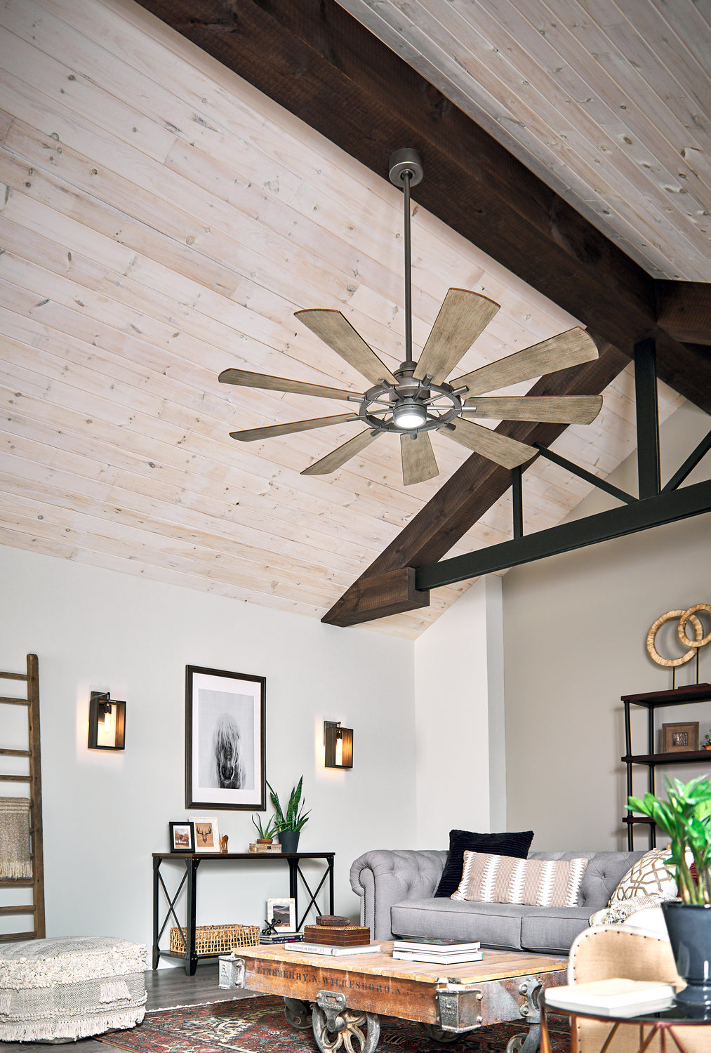 Ventilateur de plafond 65 po | Gentry