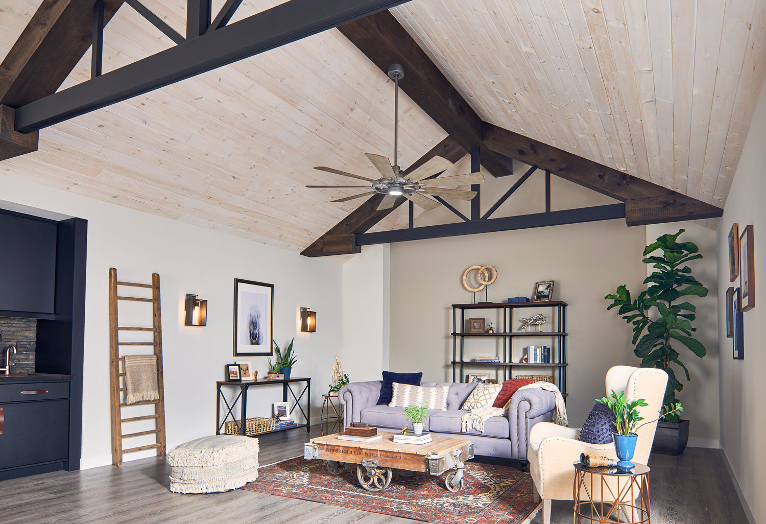 Ventilateur de plafond 65 po | Gentry