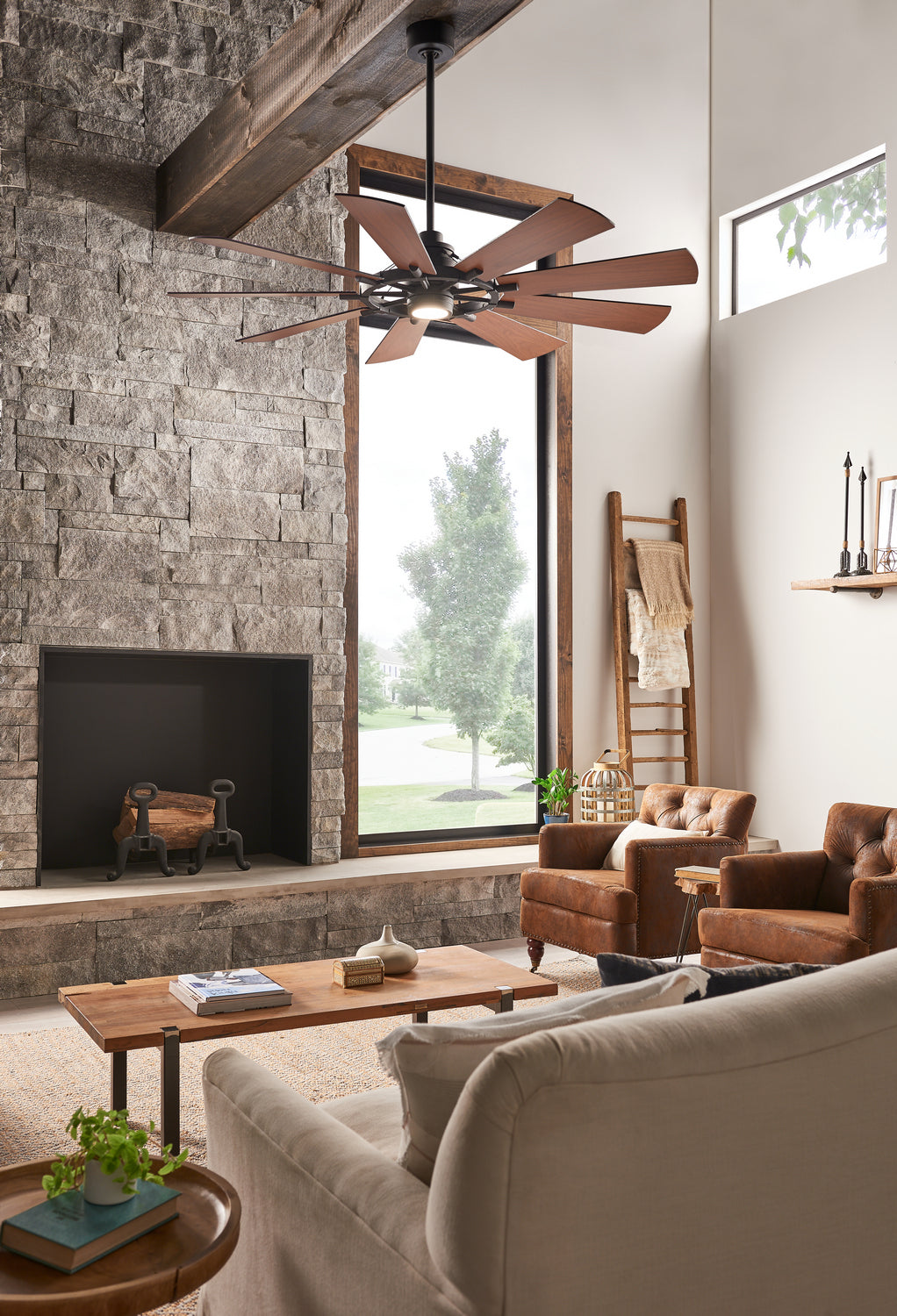 Ventilateur de plafond 65 po | Gentry