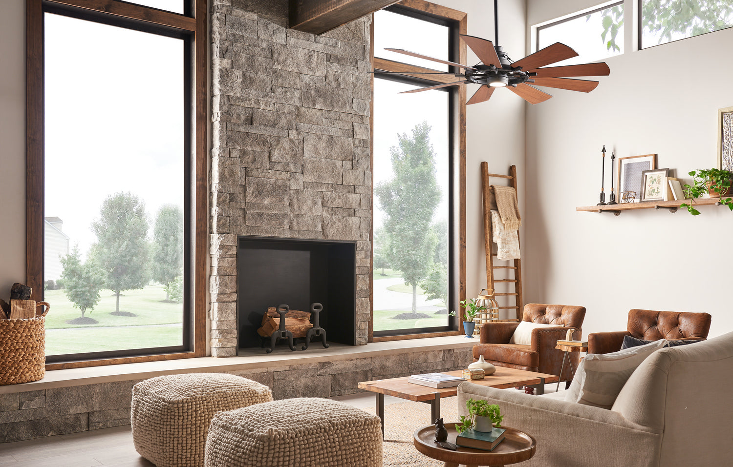 Ventilateur de plafond 65 po | Gentry