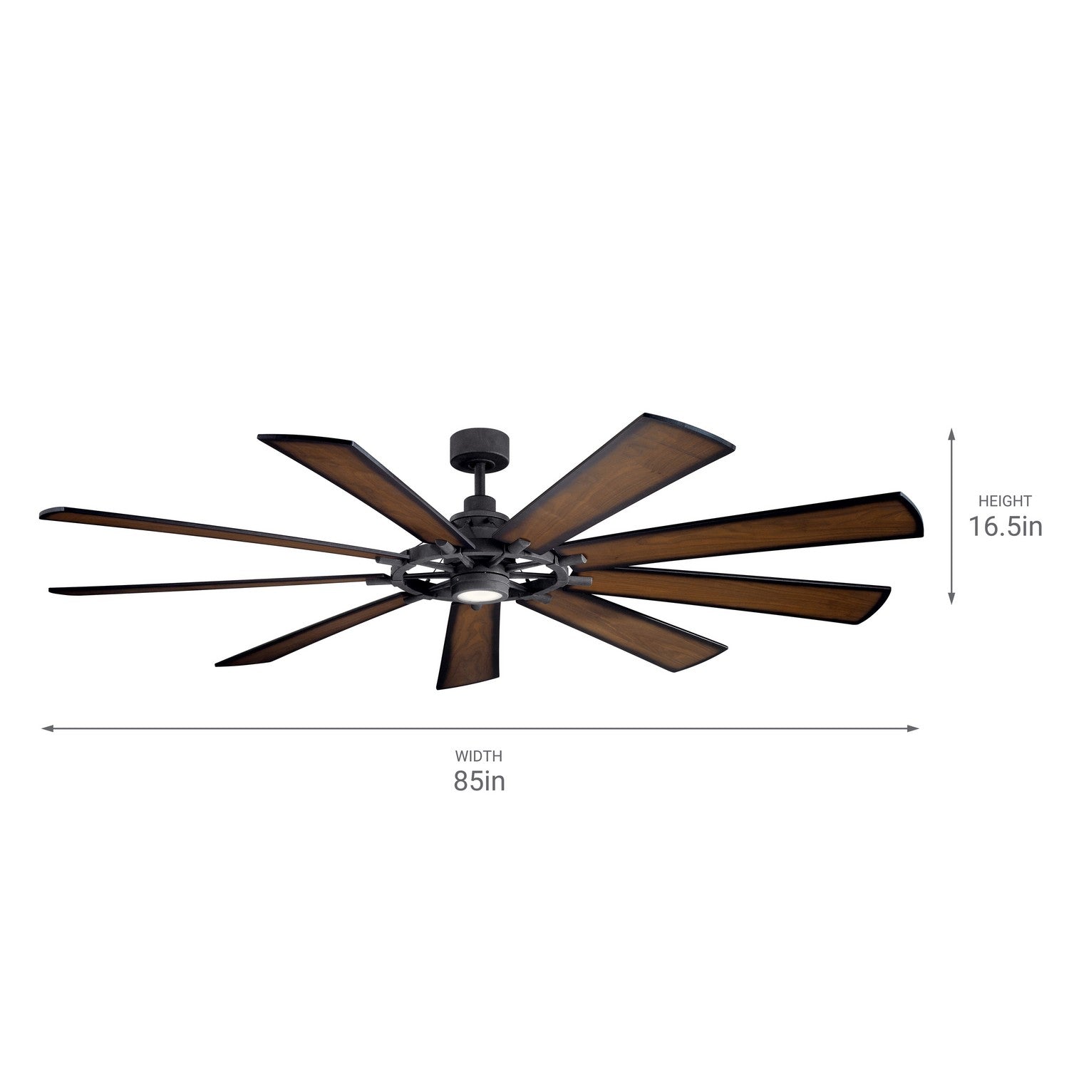 Ventilateur de plafond 85 po | Gentry Xl