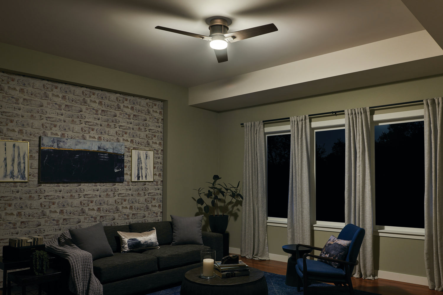 Ventilateur de plafond 52 po | Chiara