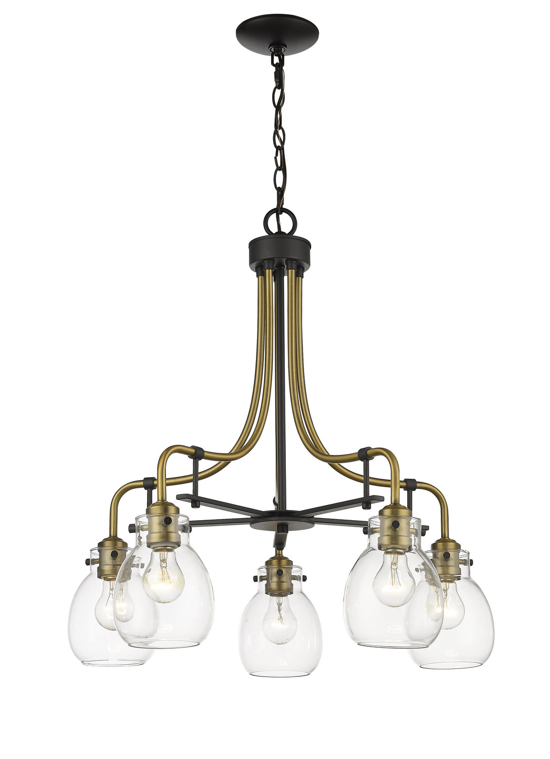 Lustre 5 lumières | Kraken