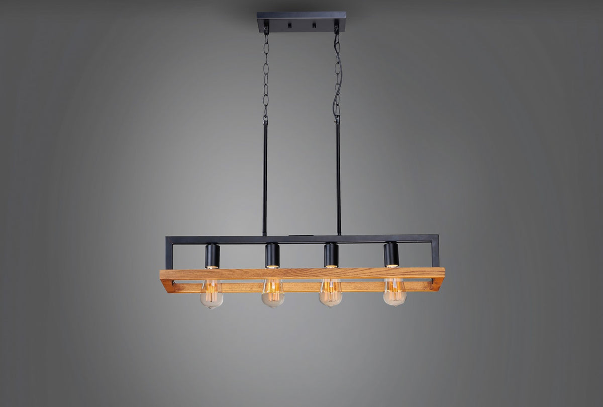 Lustre 4 lumières | Black Forest