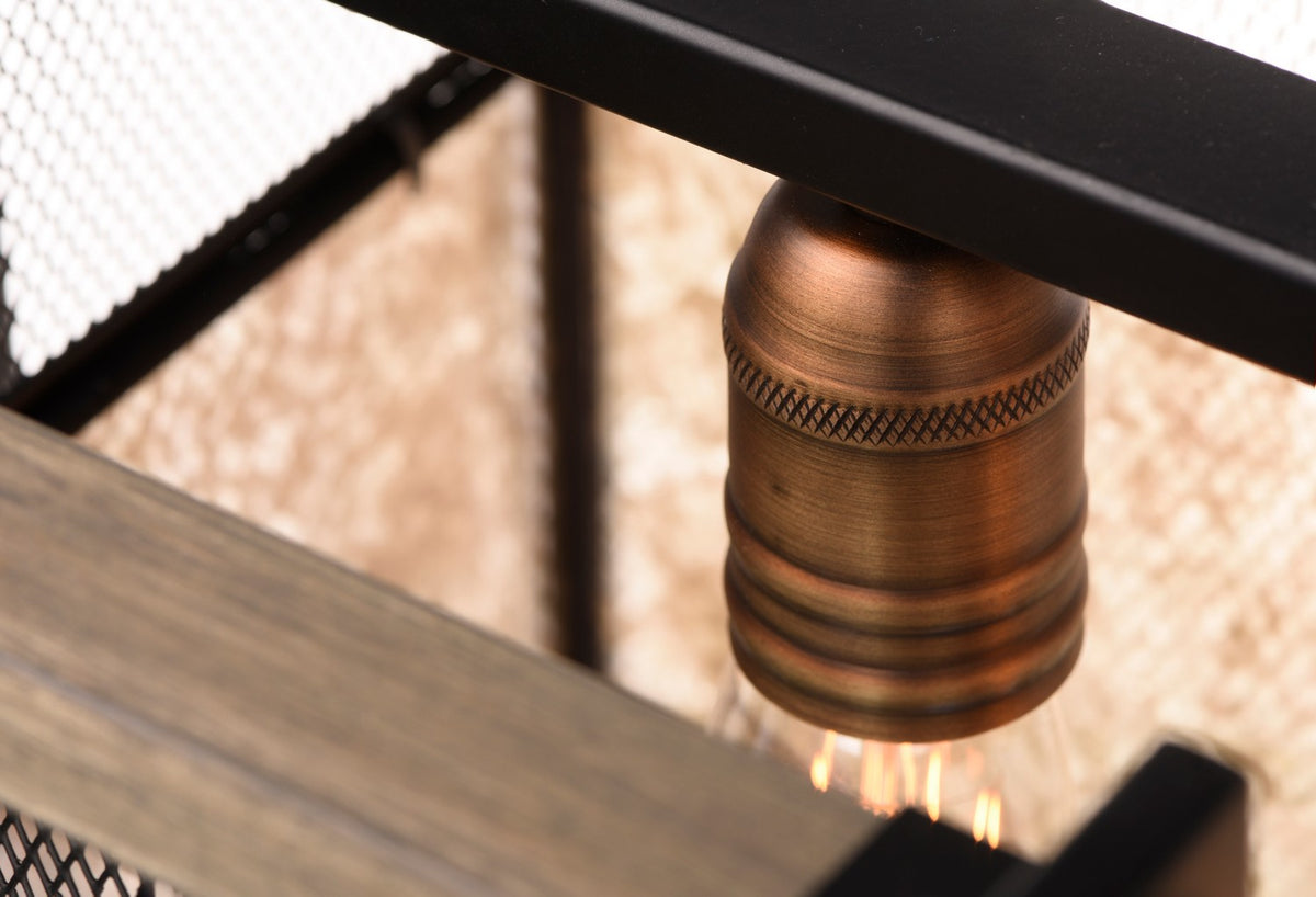 Suspension linéaire 5 lumières | Boundry