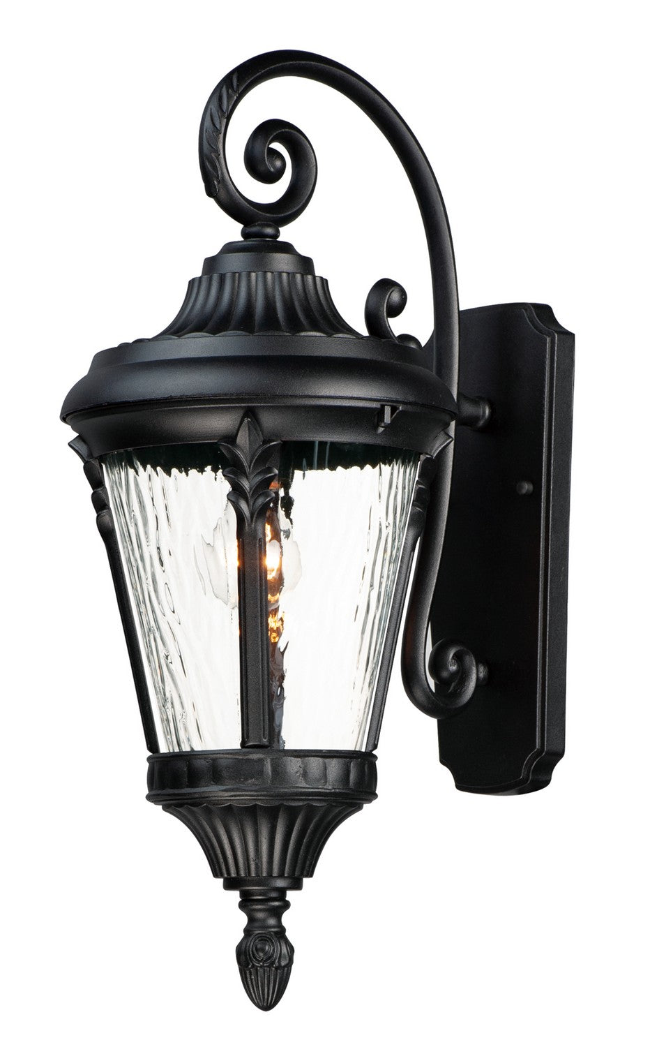 Maxim - Lanterne murale extérieure 1 lumière | Sentry - 3054WGBK