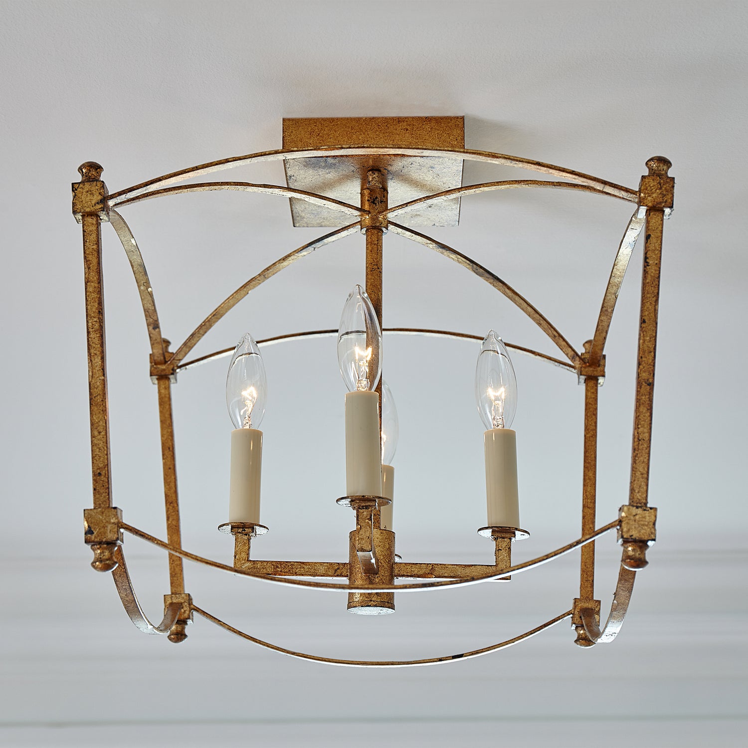 Semi-plafonnier 4 lumières | Thayer