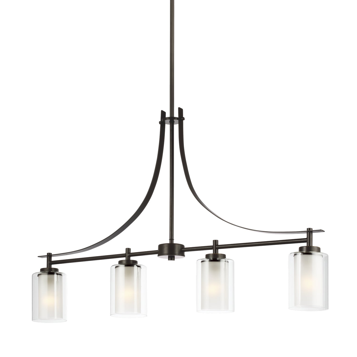 Suspension d'îlot 4 lumières | Elmwood Park