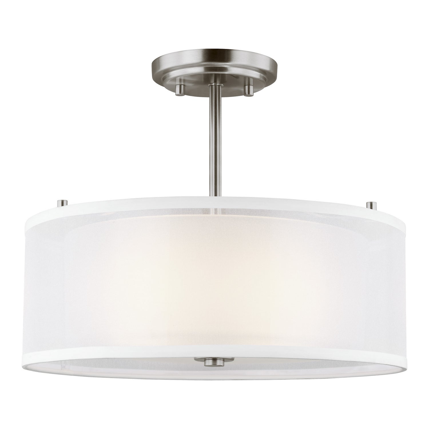 Semi-plafonnier 2 lumières | Elmwood Park