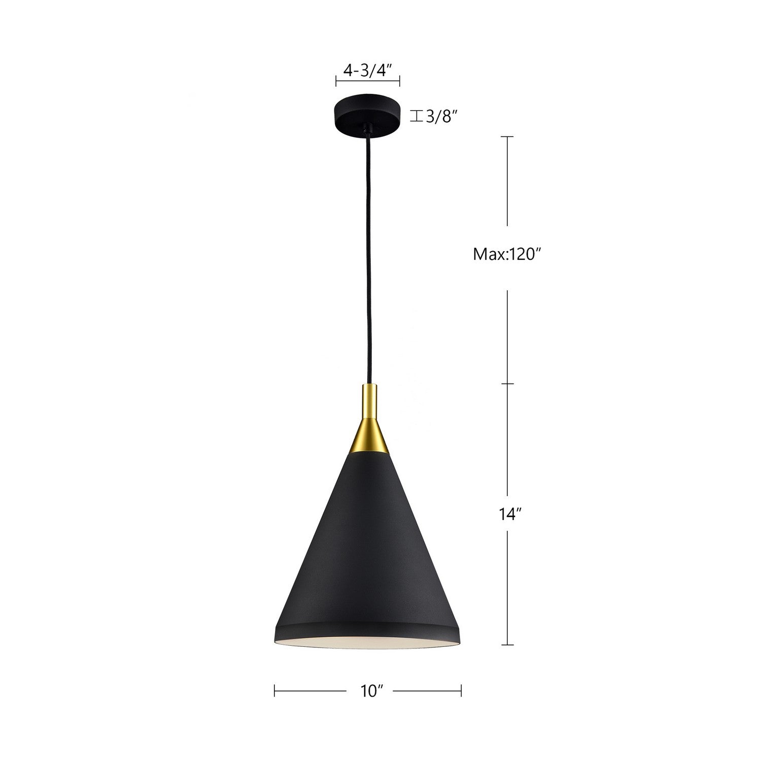 Suspension 1 lumière | Dorothy