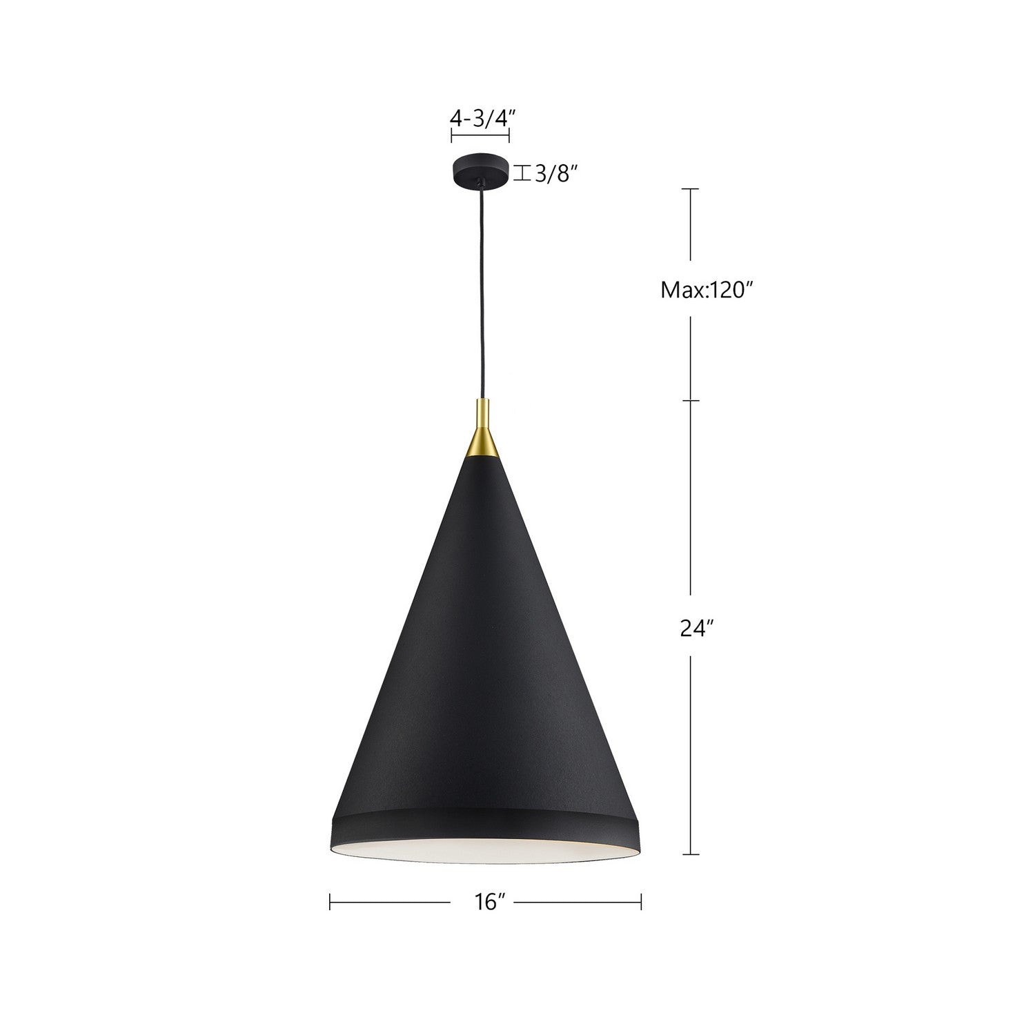 Suspension 1 lumière | Dorothy