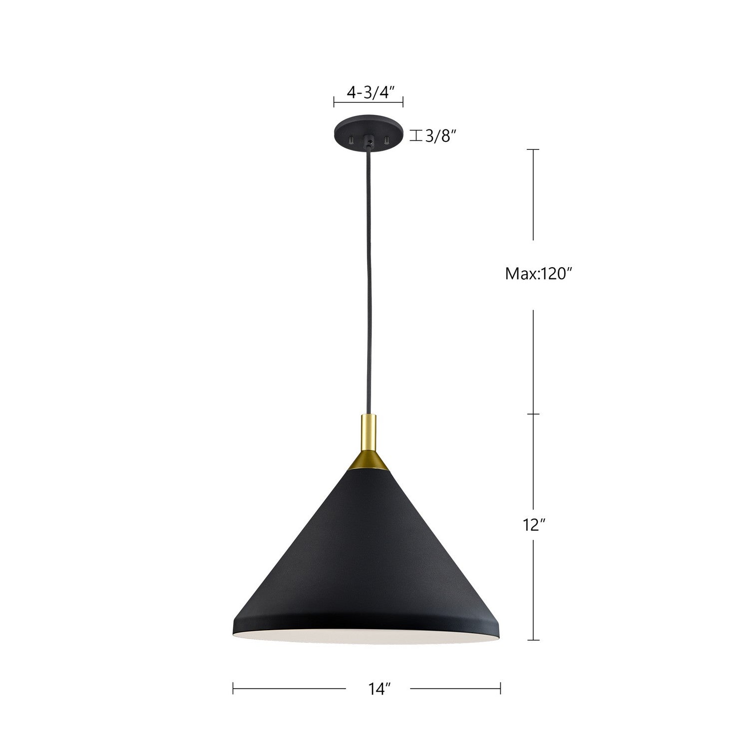 Suspension 1 lumière | Dorothy