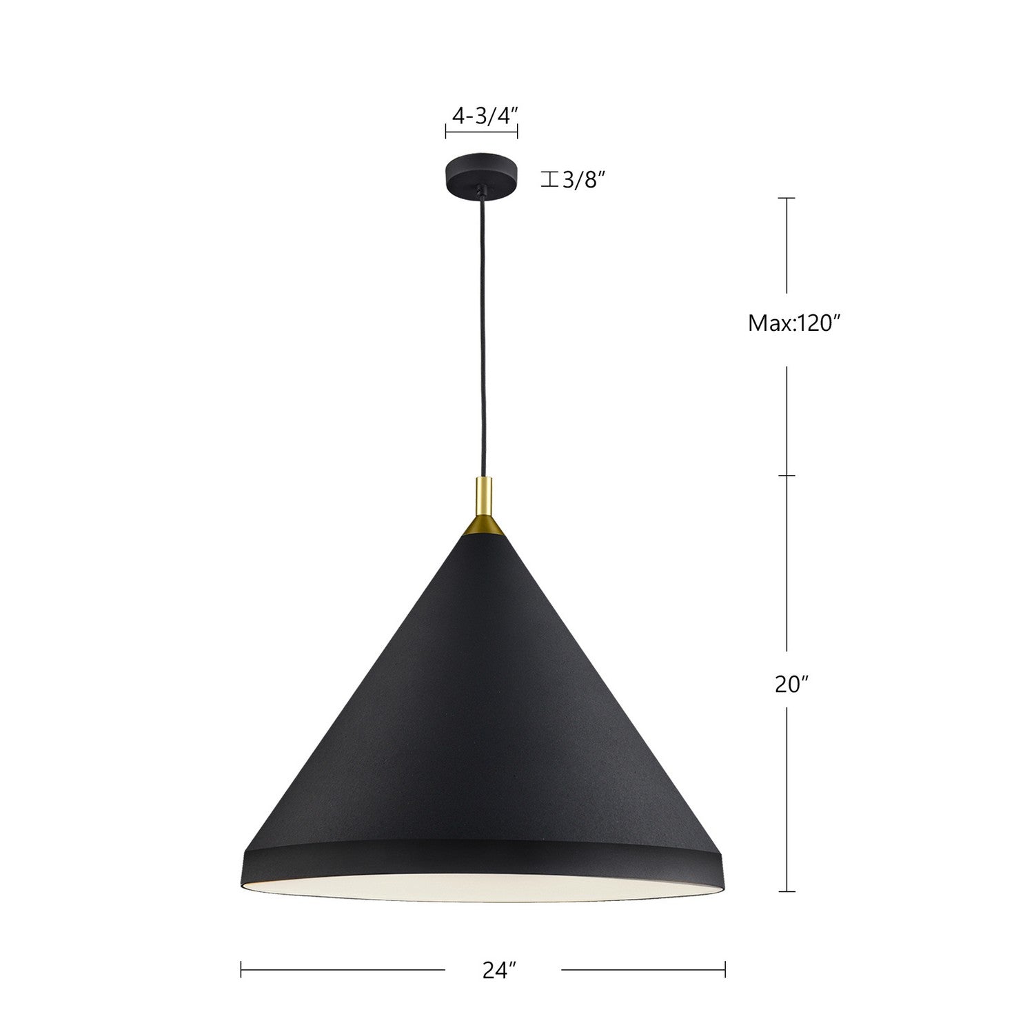 Suspension 1 lumière | Dorothy