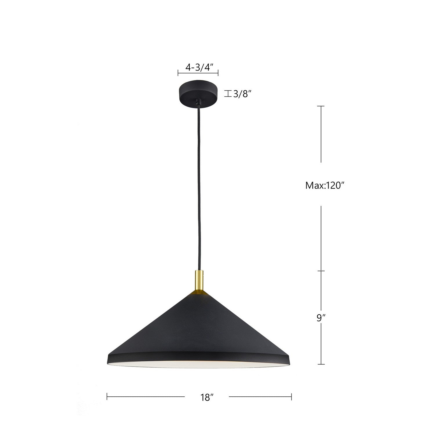 Suspension 1 lumière | Dorothy