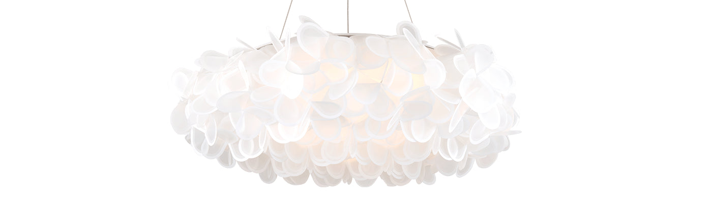 Lustre DEL | Fluffy