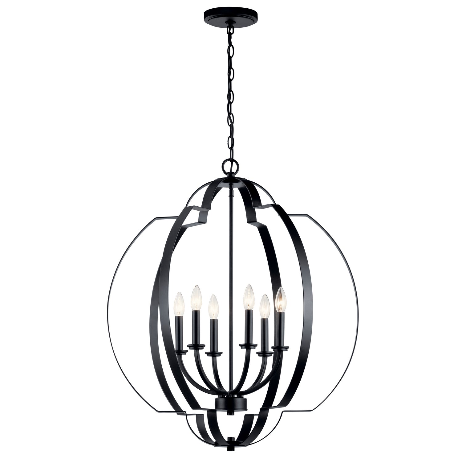 Lustre d'entrée 6 lumières | Voleta