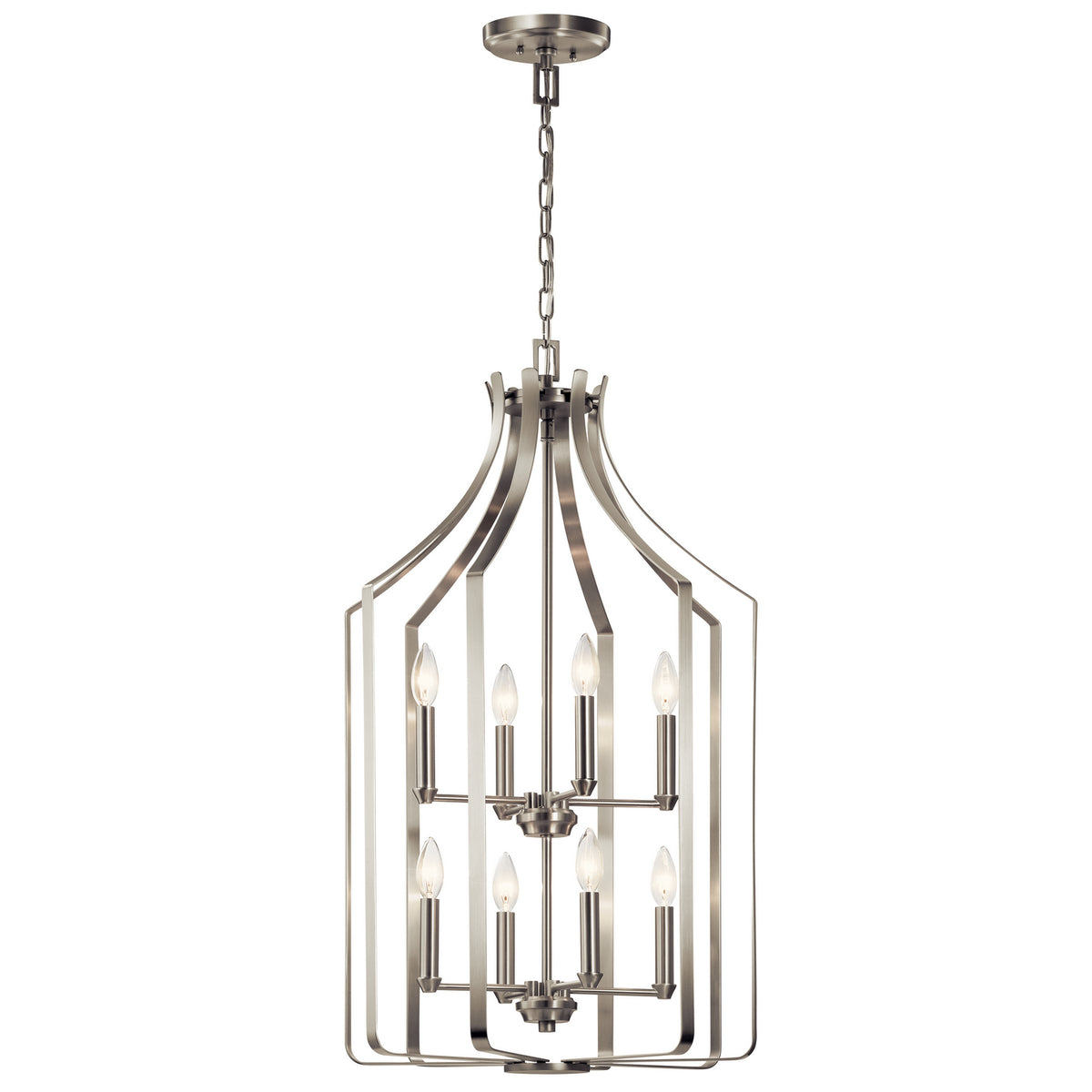 Lustre d'entrée 8 lumières | Morrigan