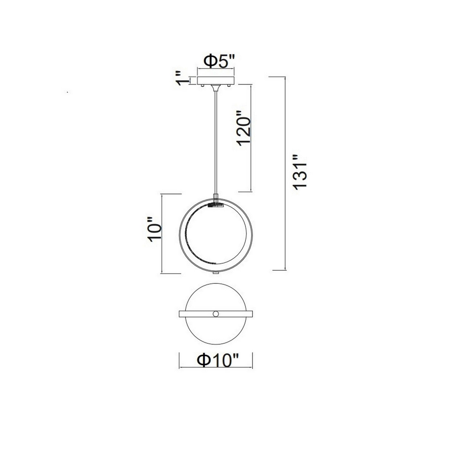 Mini-suspension DEL | Da Vinci