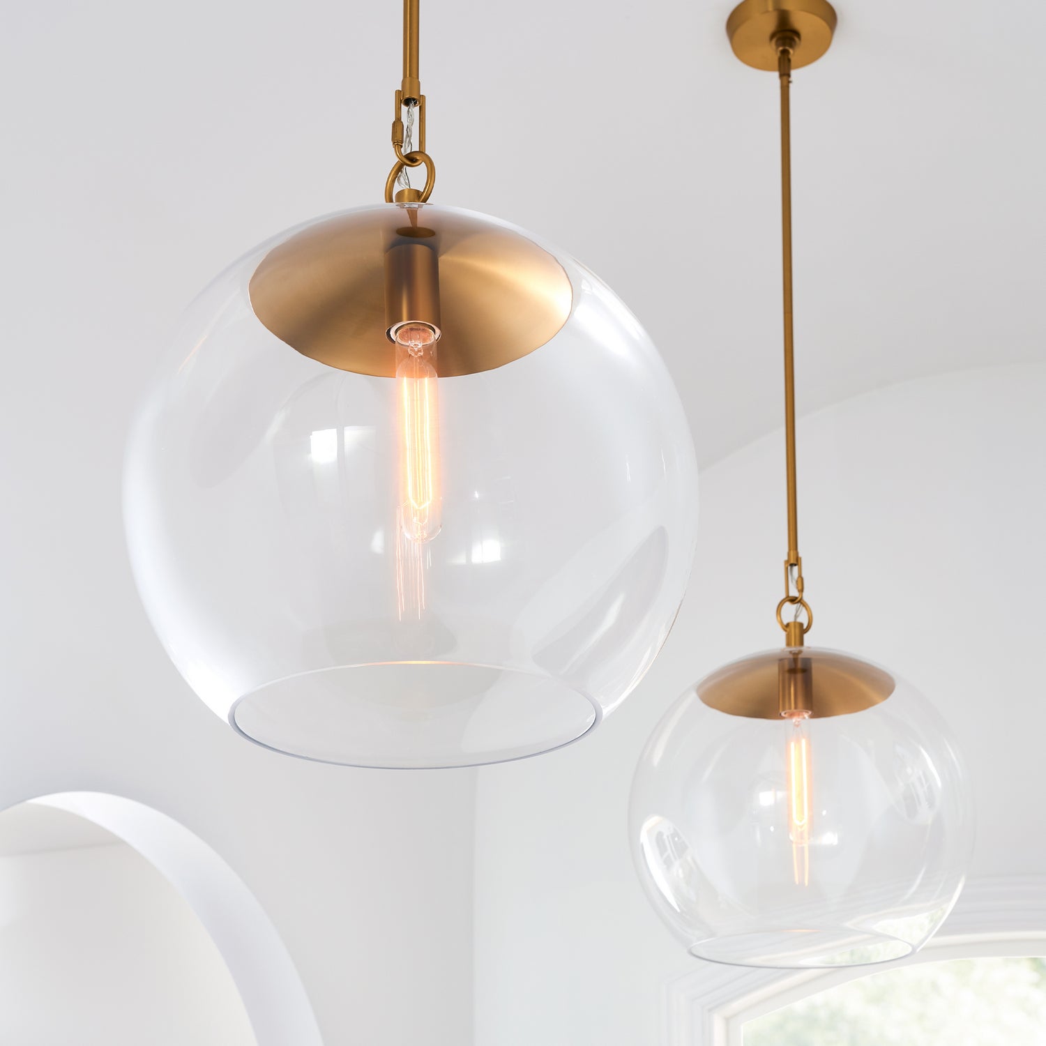Suspension 1 lumière | Atlantic