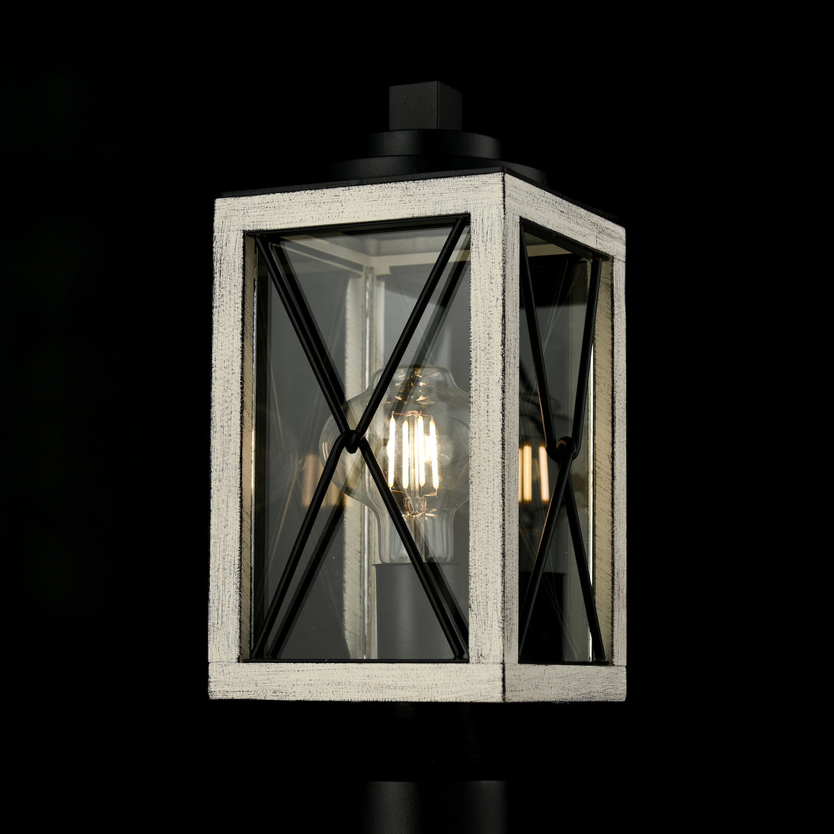 Lampadaire extérieur 1 lumière | County Fair Outdoor