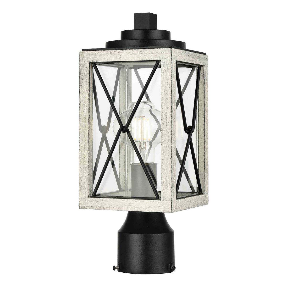 Lampadaire extérieur 1 lumière | County Fair Outdoor
