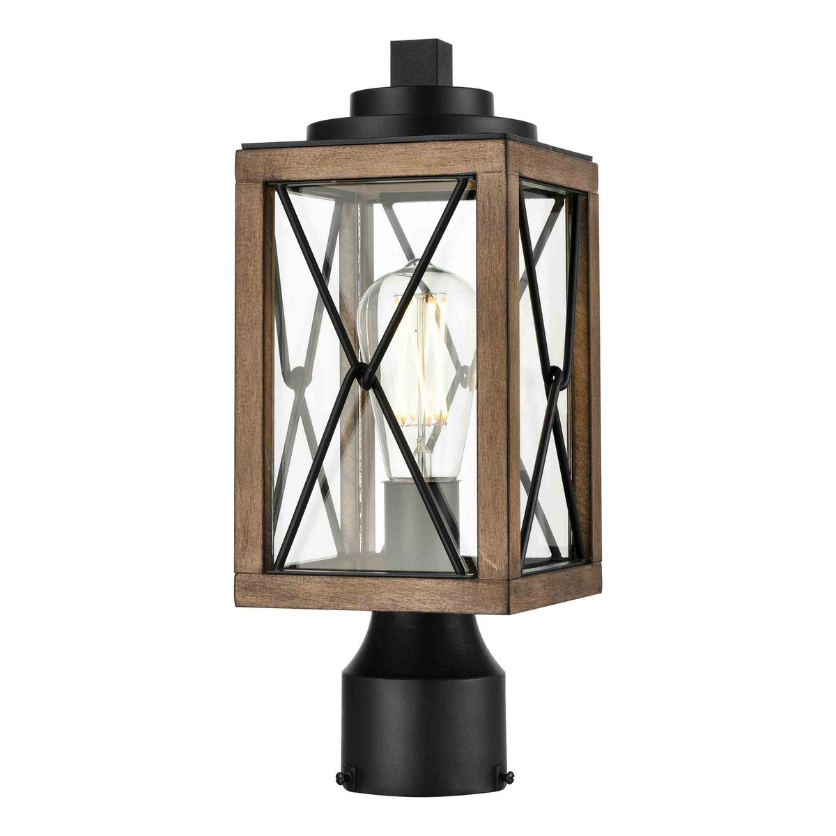 Lampadaire extérieur 1 lumière | County Fair Outdoor