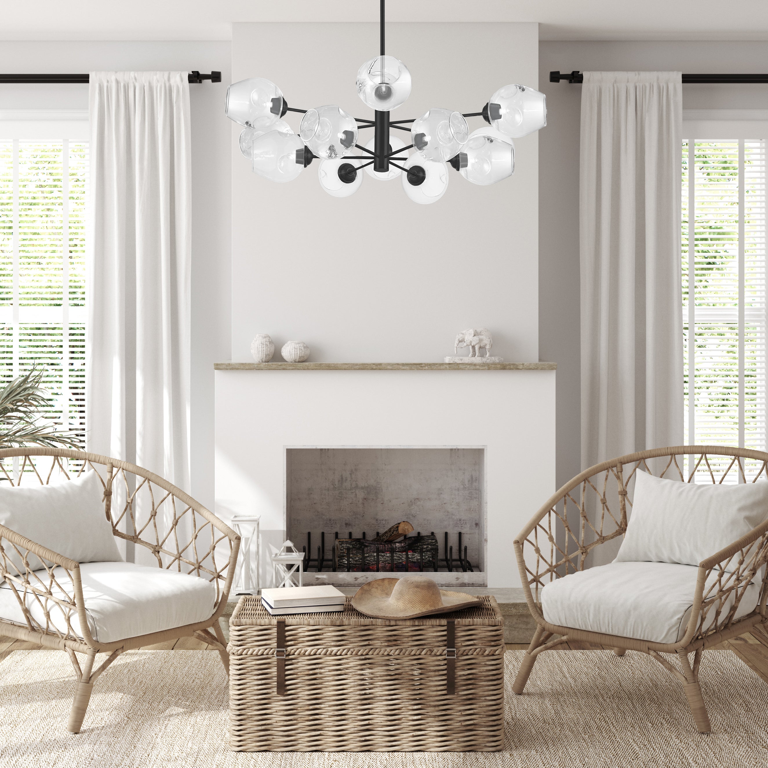 Luminaire suspendu Noir | ABII