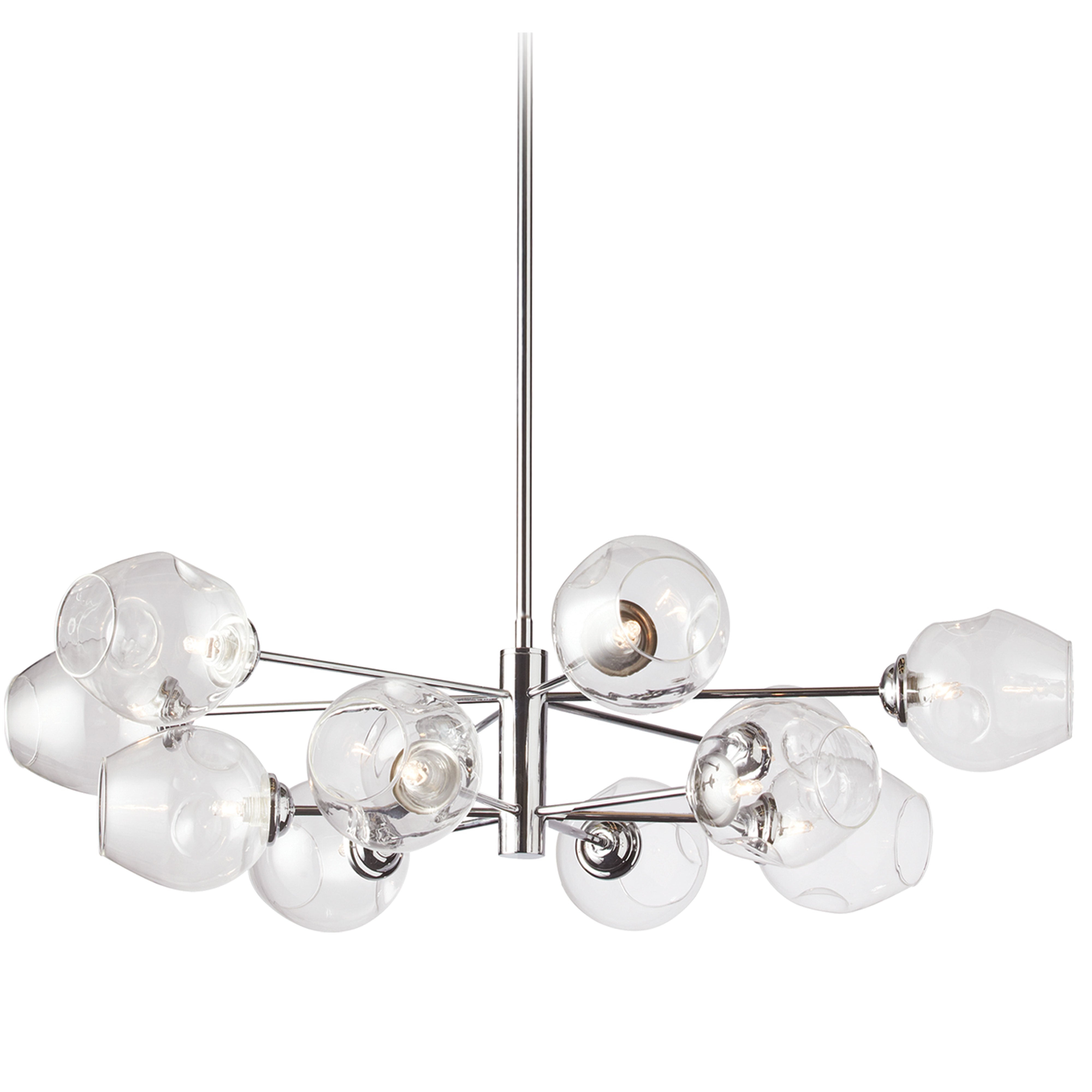 AB II Chandelier Chrome - ABI-3312P-PC | DAINOLITE