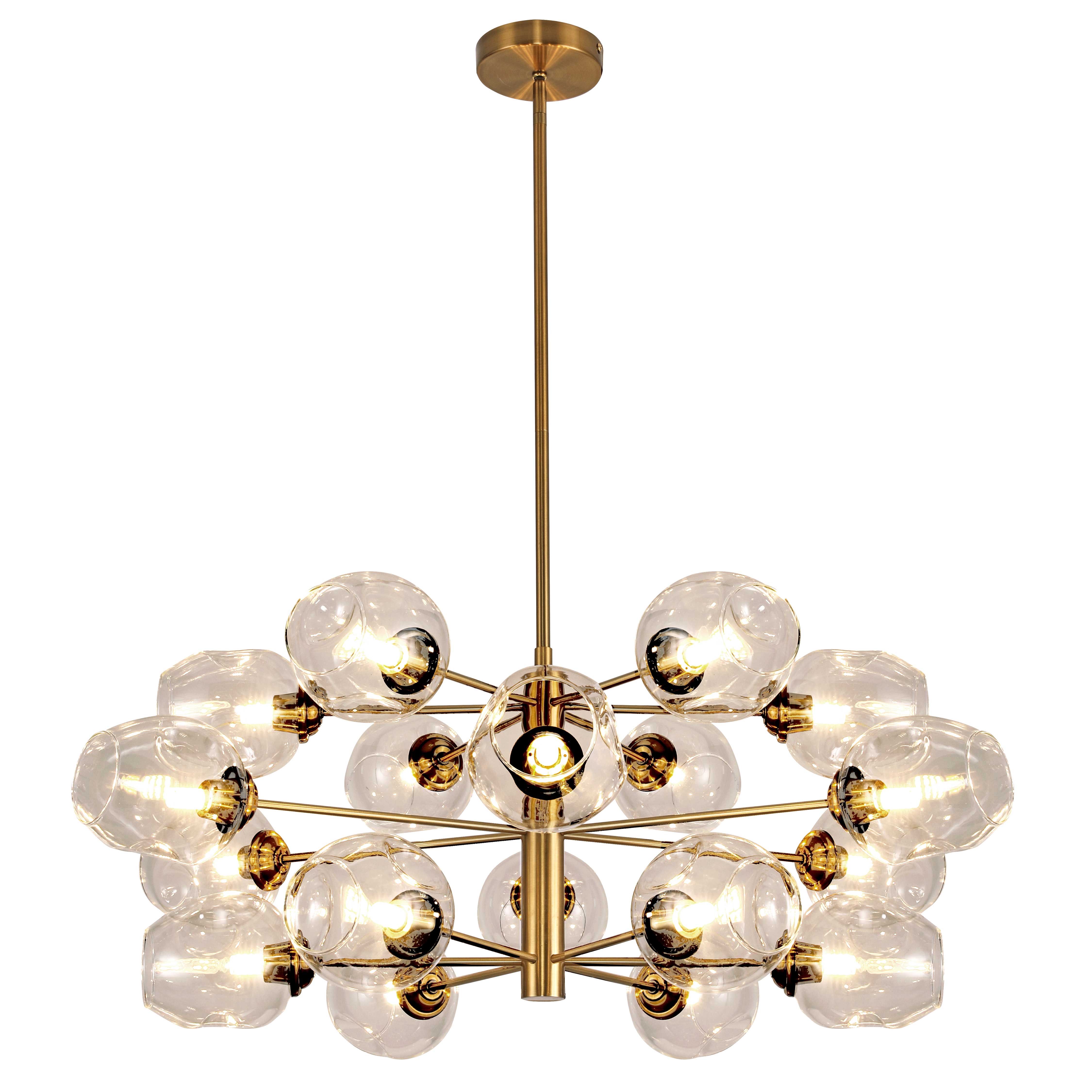 AB II Chandelier Bronze - ABI-3318C-VB-CHN | DAINOLITE