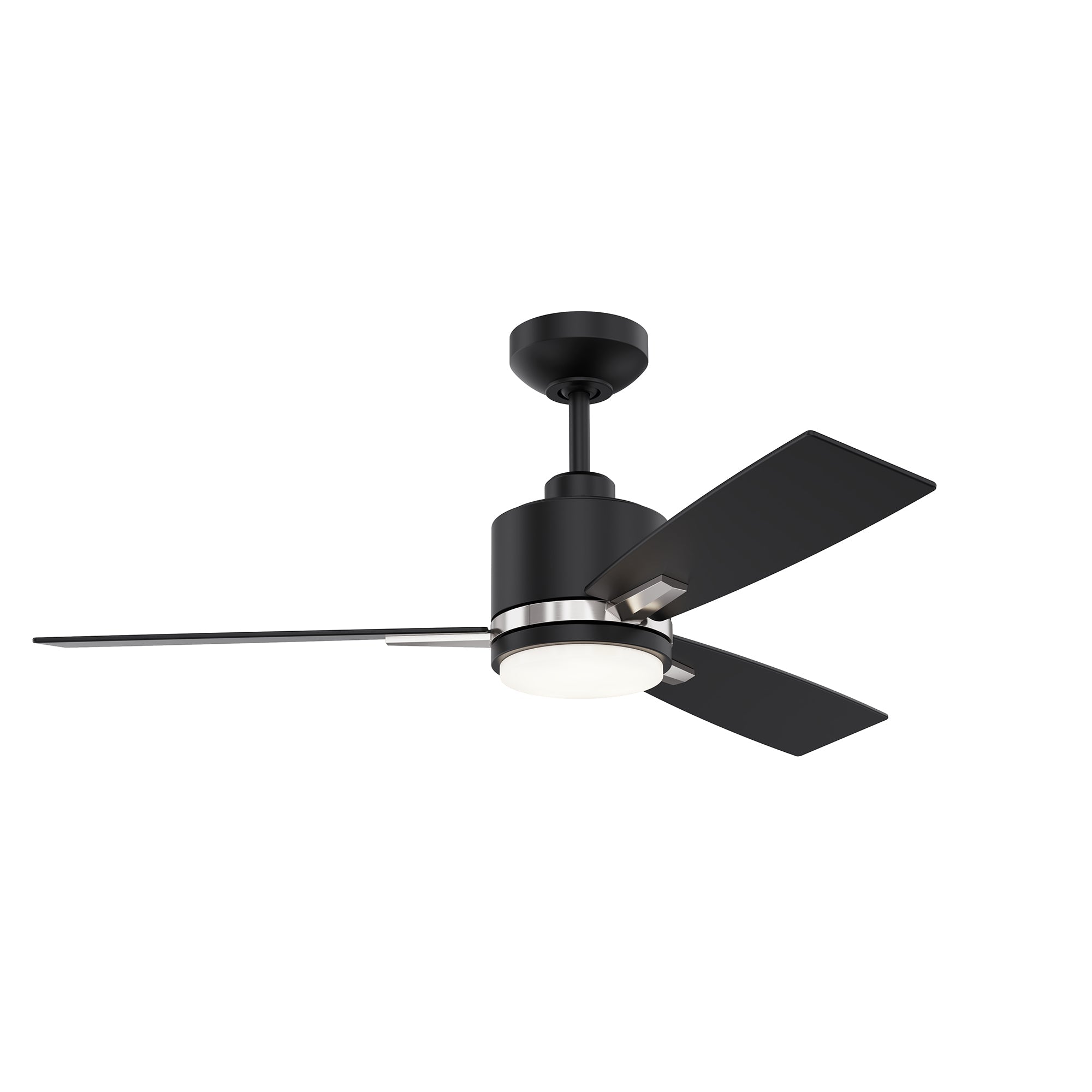 Ventilateur Noir mat et nickel satiné | NUVEL