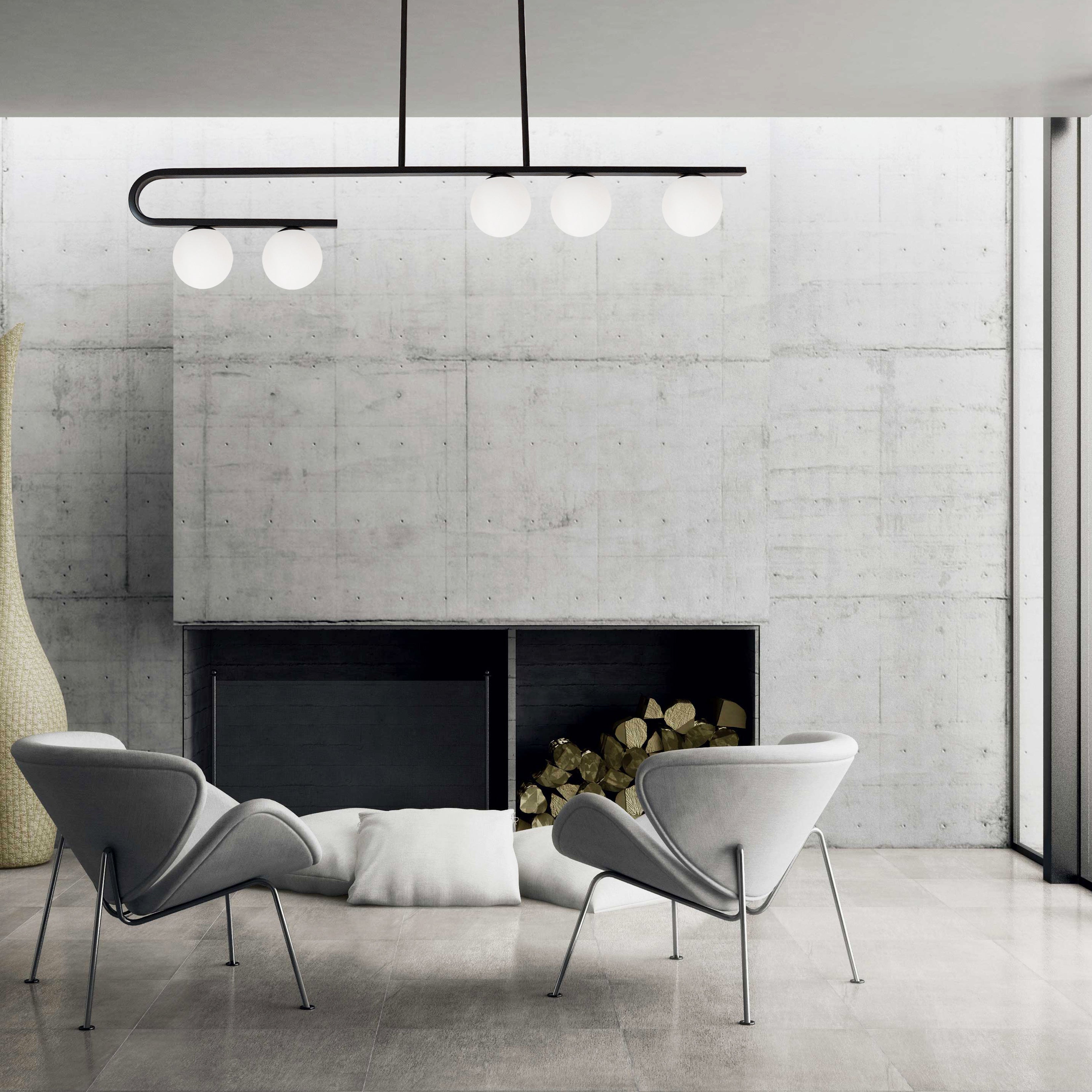 Luminaire suspendu Noir | ATLAS