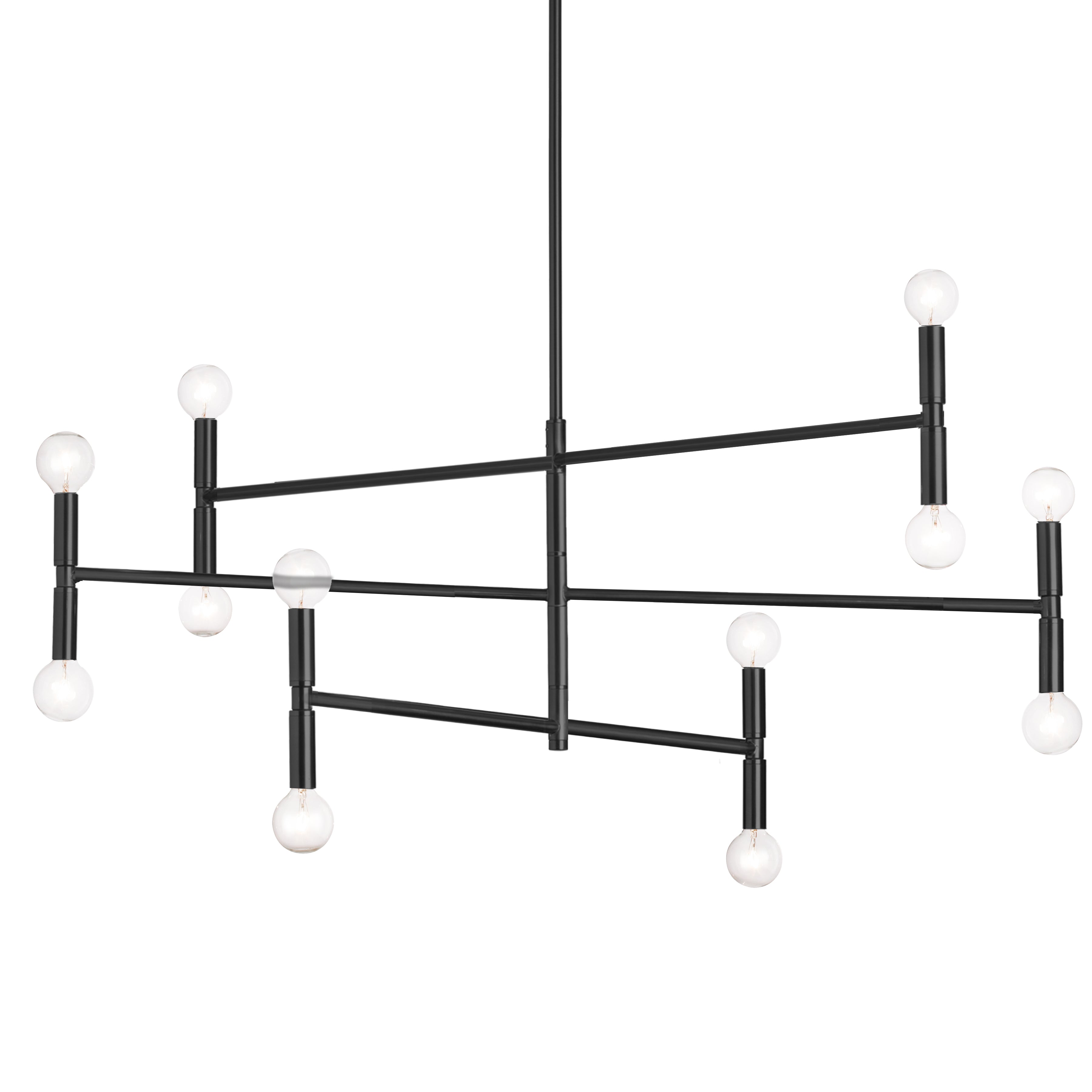 AVA Chandelier Noir - AVA-4012C-MB | DAINOLITE