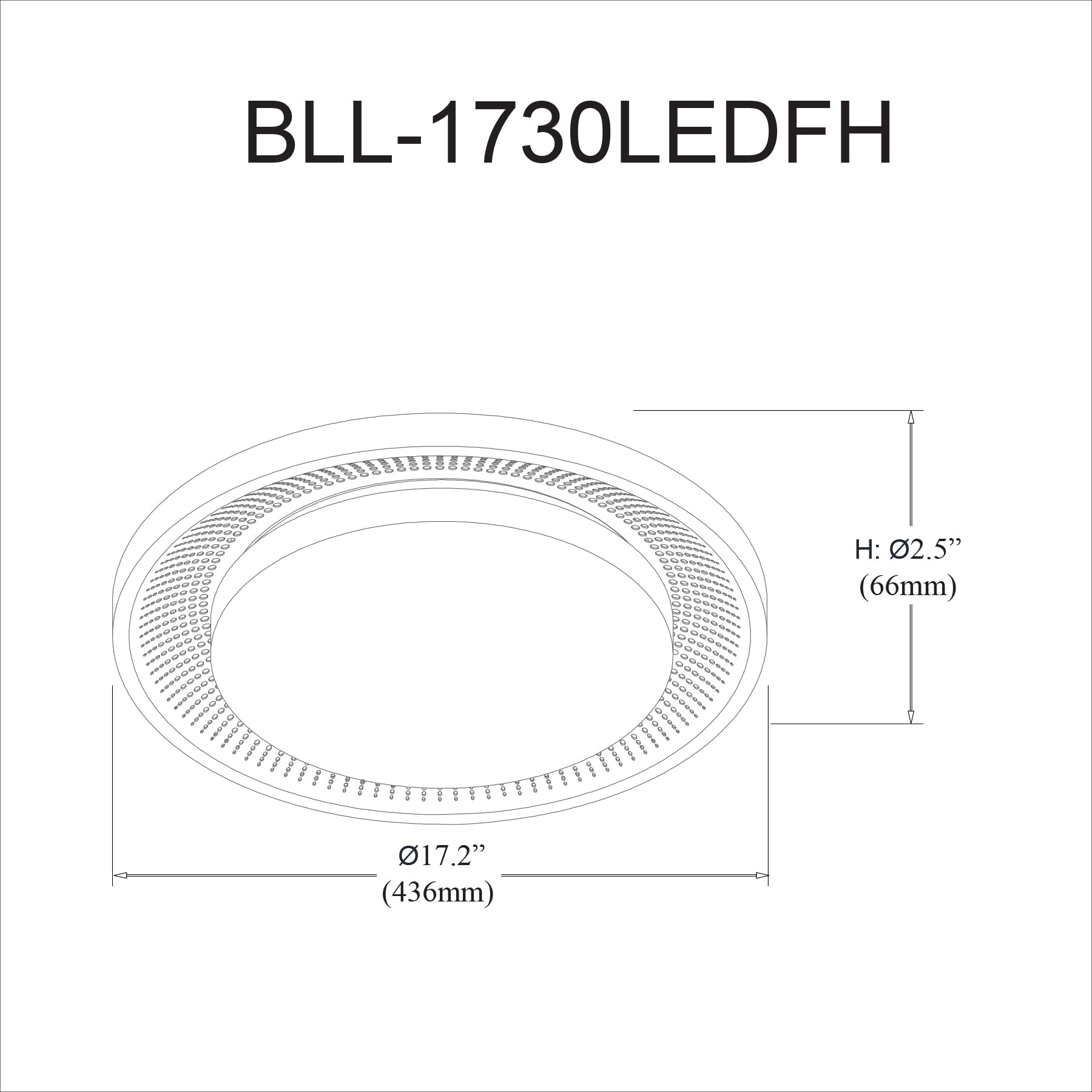 Plafonnier | BOULLIER — 17 po