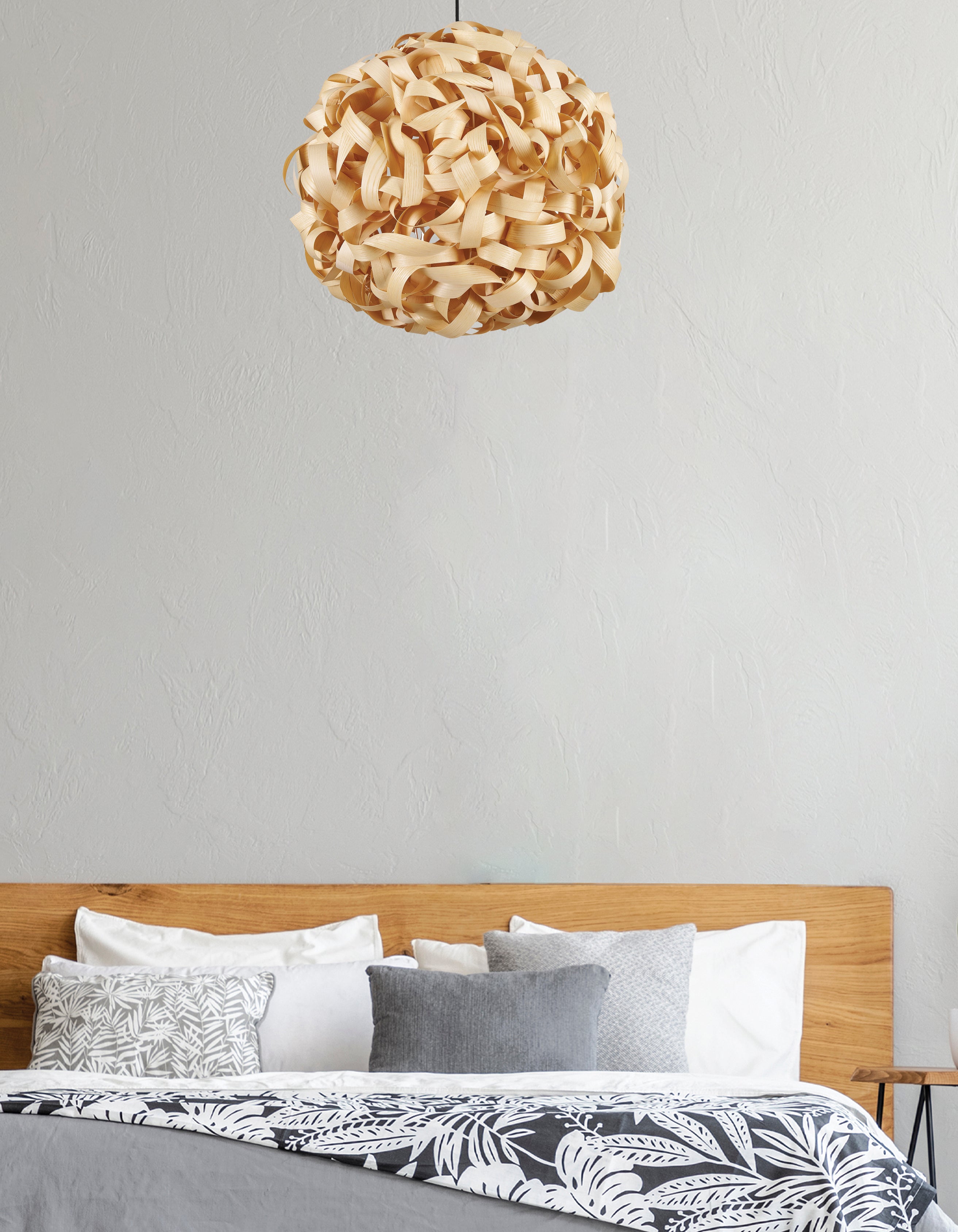 Luminaire suspendu Naturel | BAILEY — 24 po