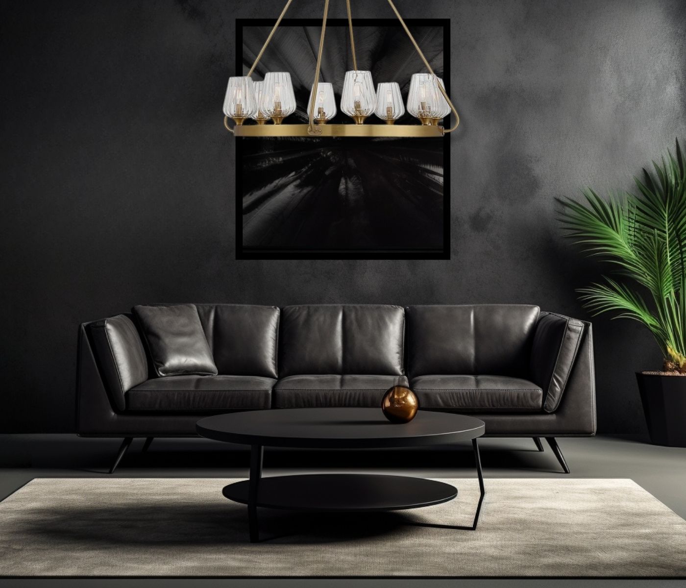 CARLTON Chandelier Or - 1-3394-8-322 | SAVOYS