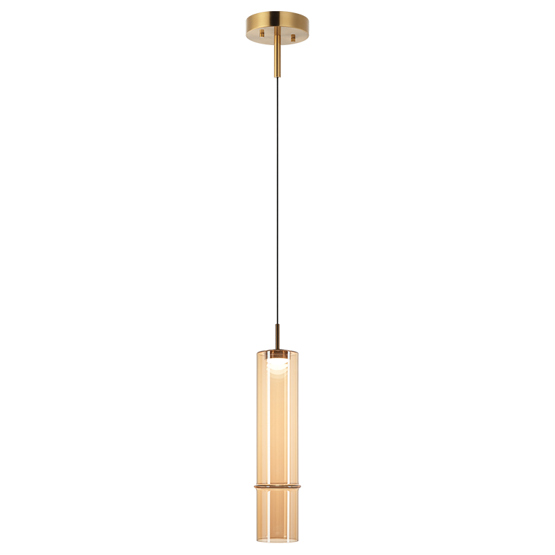 Luminaire suspendu | BAMBU - Laiton