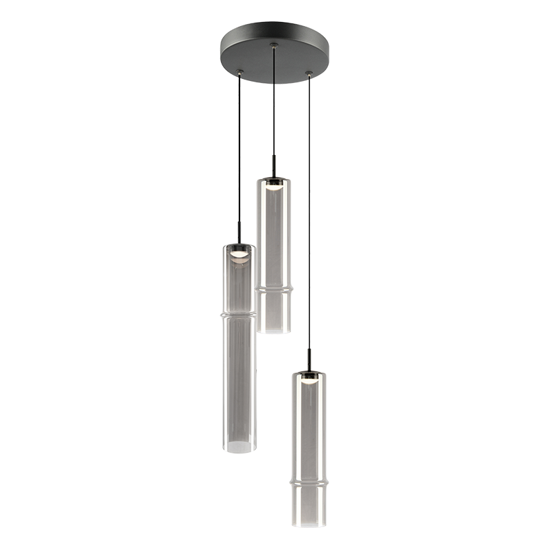 Luminaire suspendu | BAMBU - Noir
